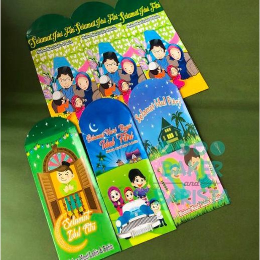 

amplop lebaran L (6pc/set) angpao lebaran amplop ucapan lebaran bakernbar99 Murah