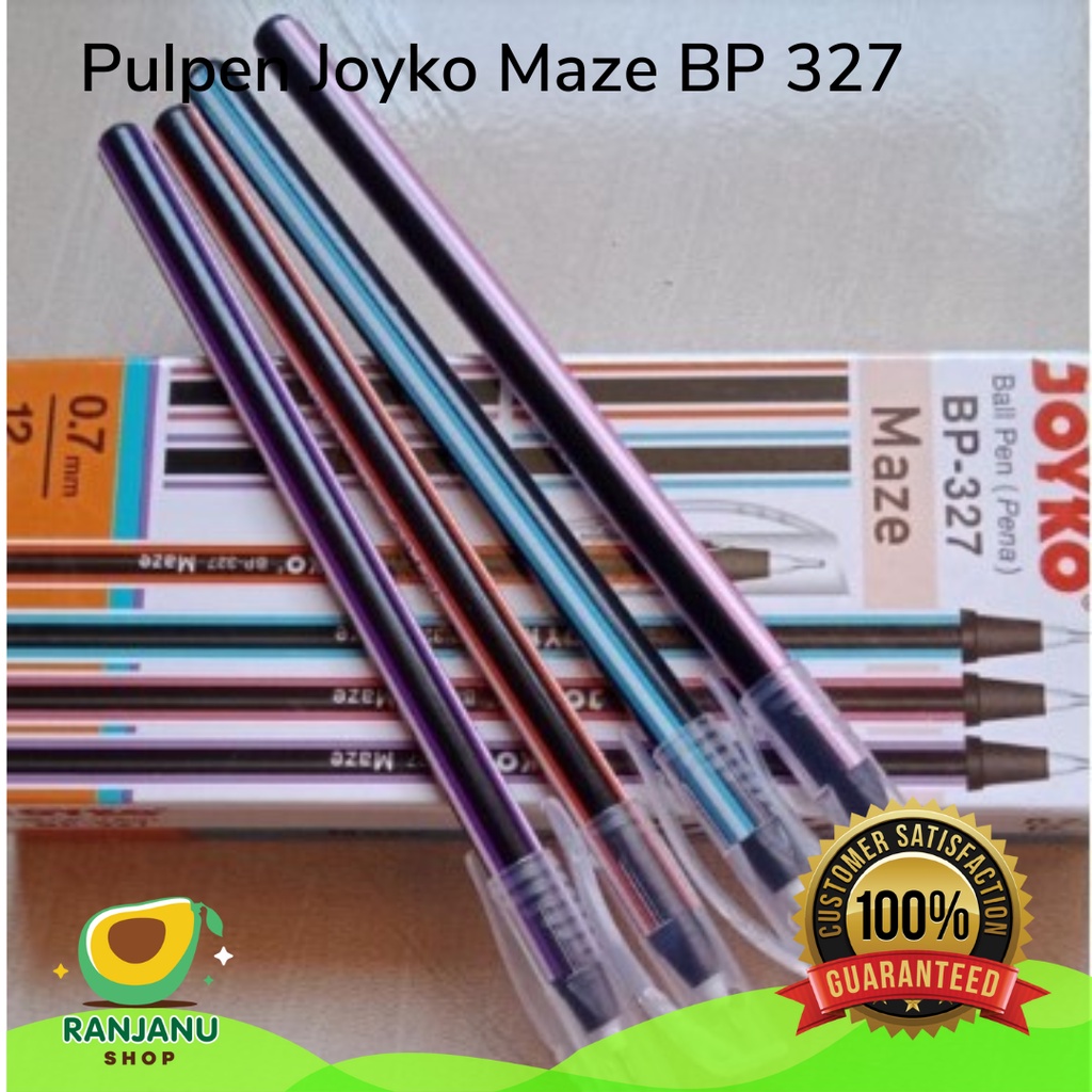Pulpen Joyko Maze BP 327 Pulpen Kantor Joyko Maze BP327 (PCS)