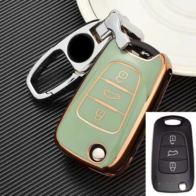 Casing Kunci Mobil Bahan Silikon Untuk Hyundai Elantra Tucson Sonata