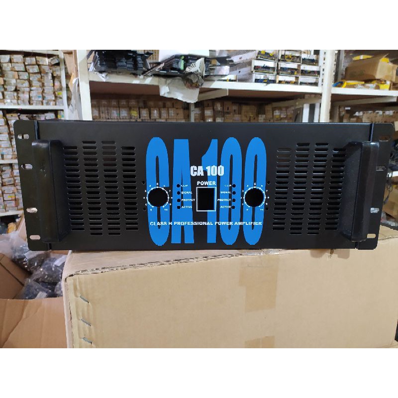 Box power CA 100 4U body panjang,Tinggi sama dengan CA30