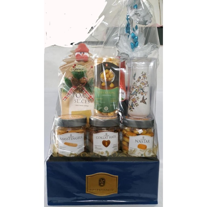 

LUXURY HAMPER NATAL/CHRISTMAS HAMPERS, PARSEL, PARCEL, GIFT KUE KERING XCD521XS