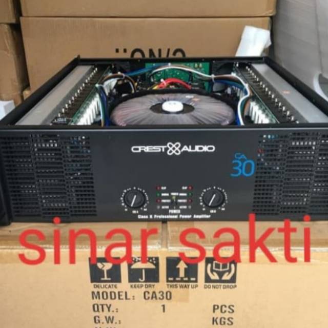 Power crest audio ca30 ca 30 body panjang