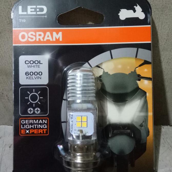 Lampu Depan Led Osram Putih Vario 125 Beat Satria Mio Bohlam Led Motor