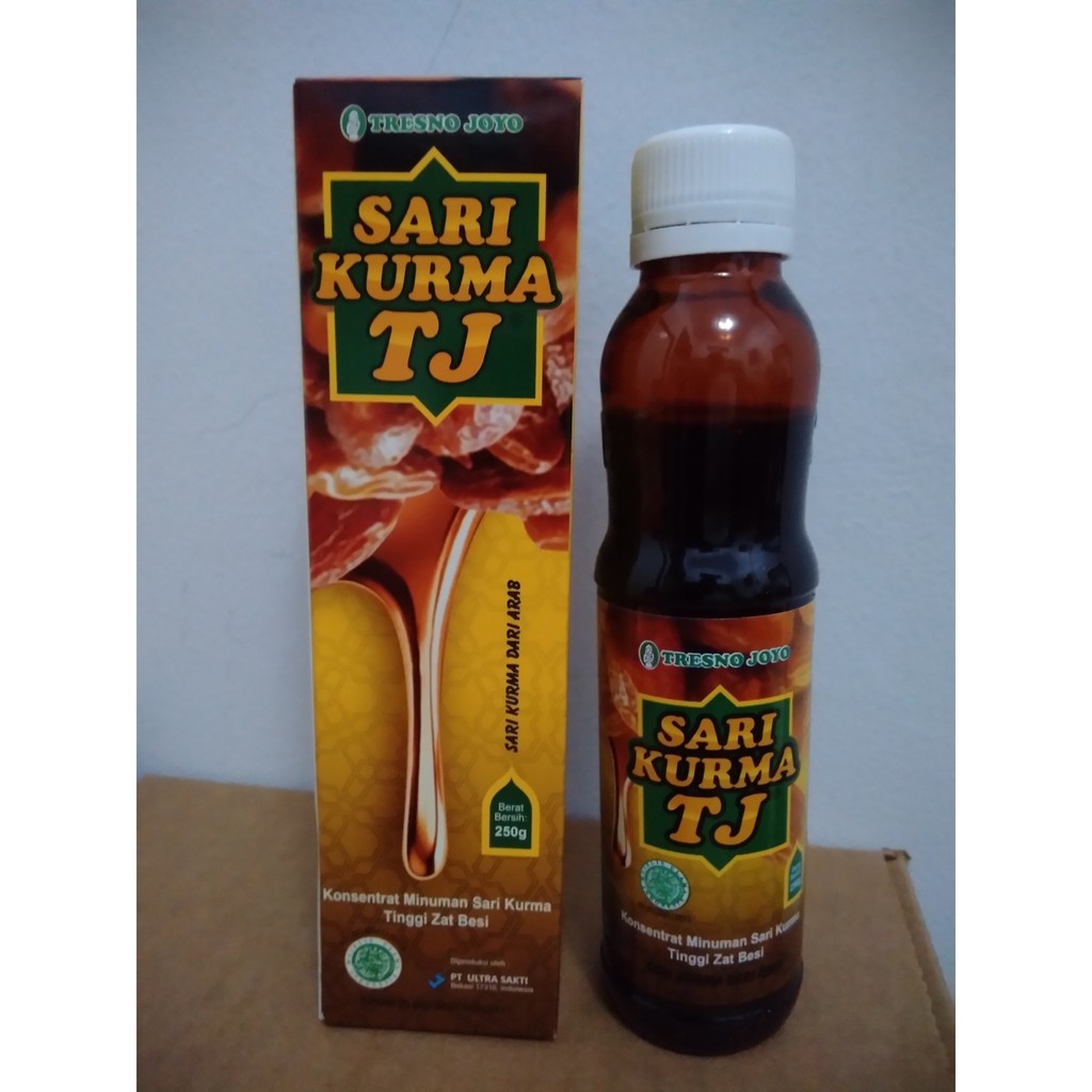 

Sari Kurma TJ 250 gr Konsentrat Minuman SariKurma Tinggi Zat Besi