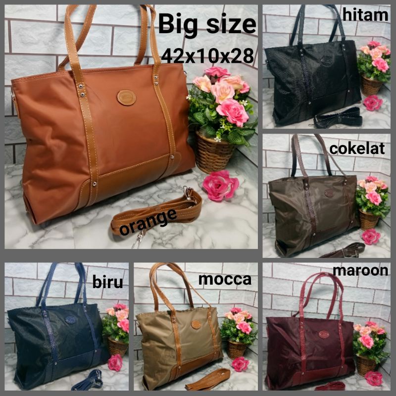 TAS TOTE  BASIC KASMAG NYLON KUALITAS SUPER