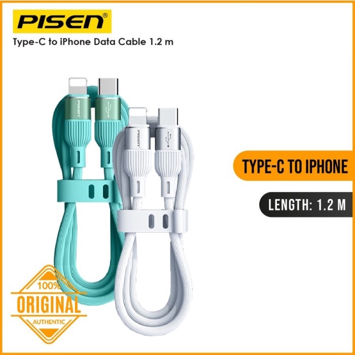 Cable Pisen Kabel Type-C to Lightning iP 1.2 M - LT-TC06