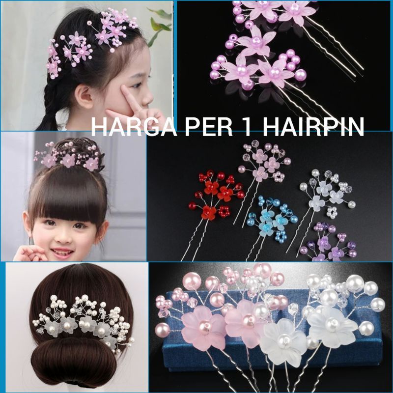 Hiasan Sanggul | Hair Pins Mutiara | Tusuk Konde | Tusuk Sanggul