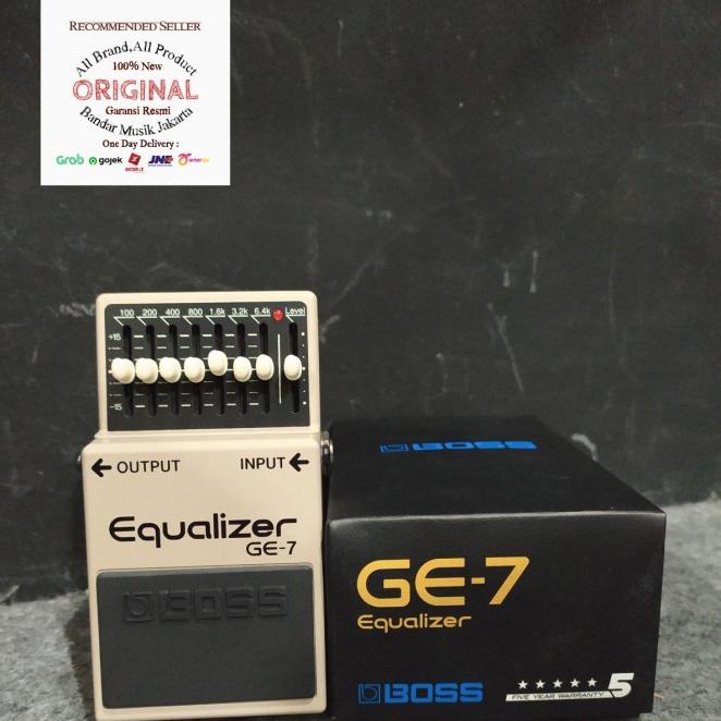Boss Ge-7 Equalizer Pedal,Bmj