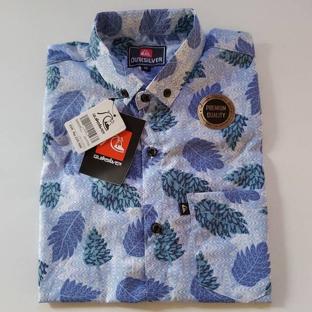 GROSIR kemeja surfing lengan pendek motif bunga cowok cewek distro  hem pantai motif bunga murah