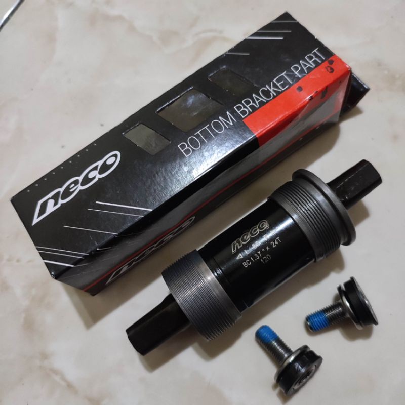 Bb Neco 120 Bottom Bracket Bearing Model Kotak Panjang 120mm As Tengah Crank