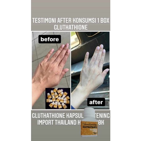 GLUTATHIONE THAILAND ORI KAPSUL PEMUTIH BADAN