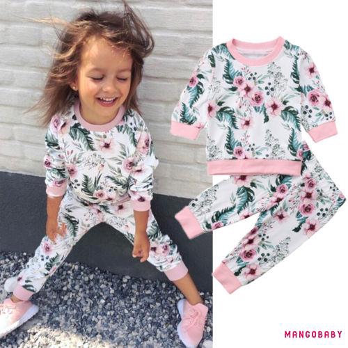Mg 2 Setelan Sweater Kaos Motif Bunga Celana Legging Mg 2 Setelan Sweater Kaos Motif Bunga Celana Legging
