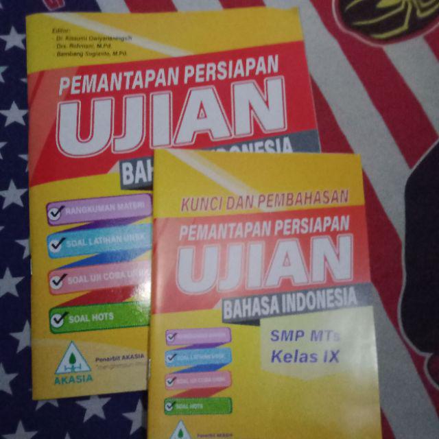 Buku Akasia Pemantapan Persiapan Ujian Bahasa Indonesia Smp Mts Terbaru Shopee Indonesia
