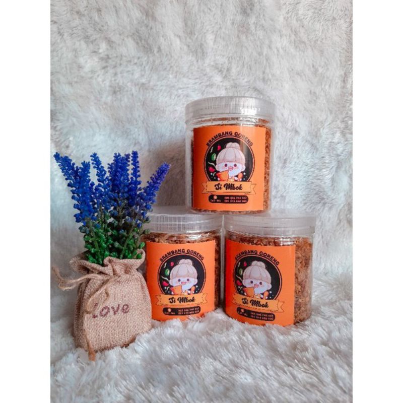 

Bawang Goreng Premium Tanpa Tepung 100gram Kemasan Kaleng