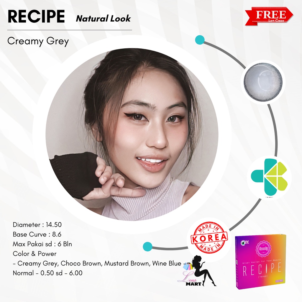 SOFTLENS RECIPE BY CTK MINUS 3.25 sd 6.00