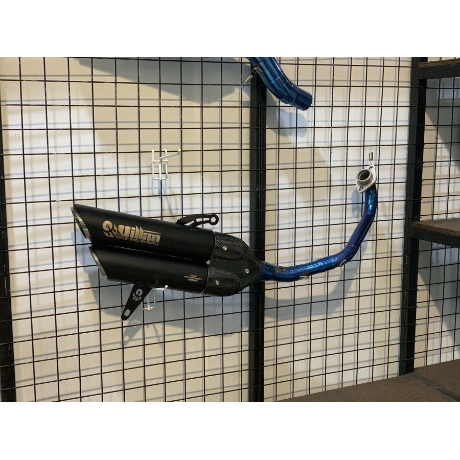 Knalpot villan type dante full system XMAX