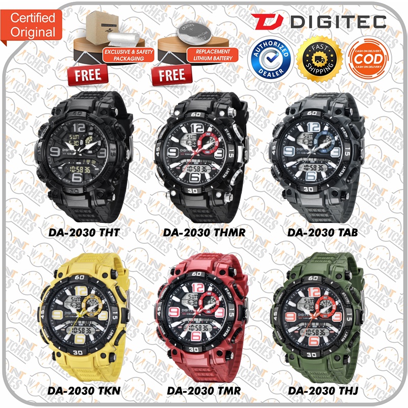 Jam Tangan DIGITEC DA-2030/ DA 2030 / DA2030 DG Watch ORIGINAL