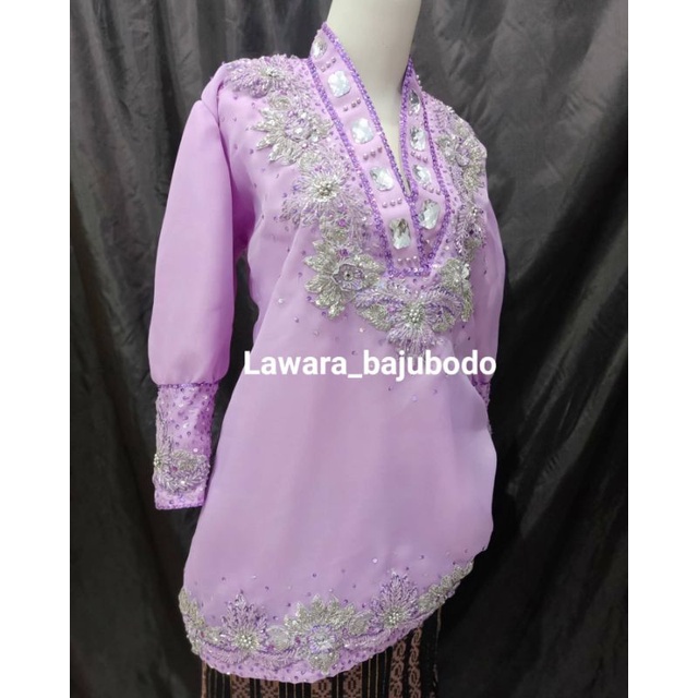 baju bodo modern lilac