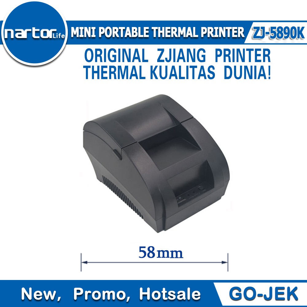 Zjiang POS Thermal Receipt Printer - ZJ-5890K