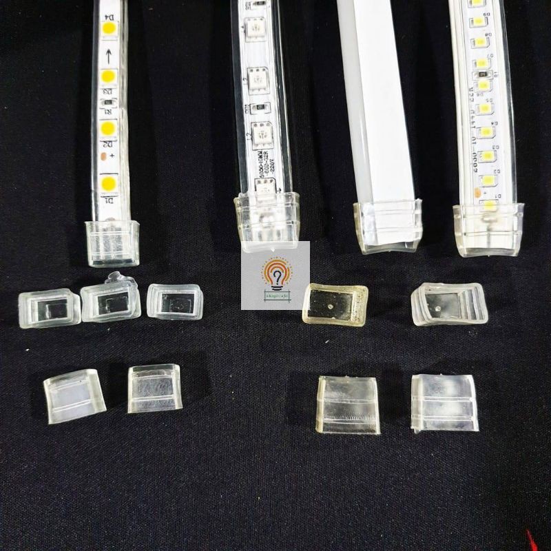 Tutup Lampu Strip Selang Dan Klem Lampu Strip 2835/ 4040/ 5050