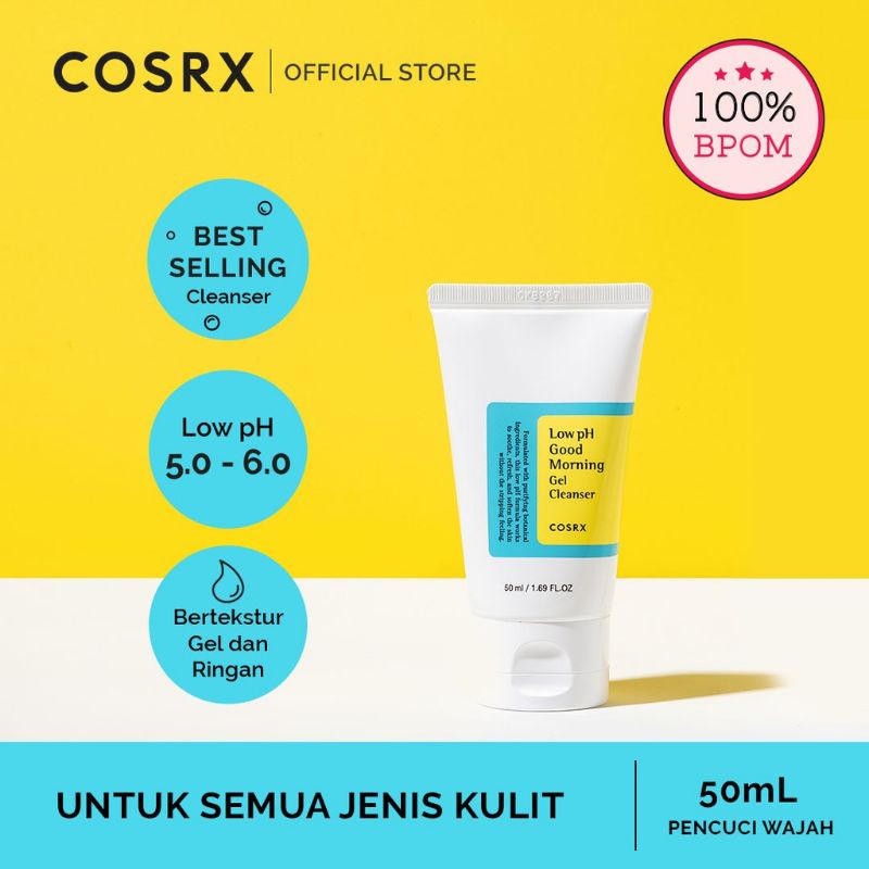 cosrx low pH good morning gel cleanser 150ml &amp; 50ml