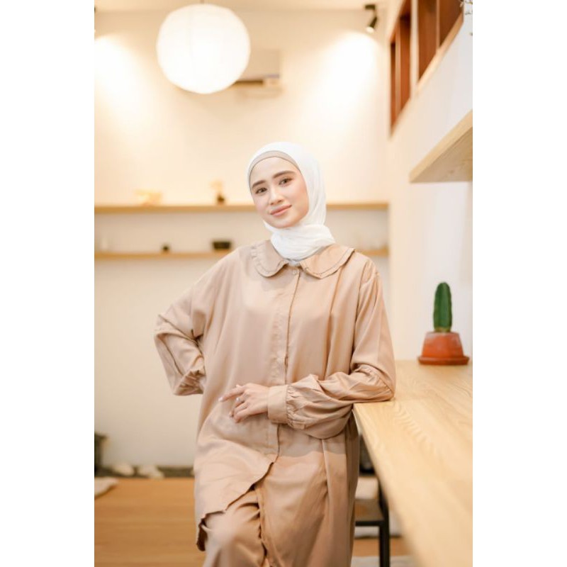 dinda set tunik (setcel premium)