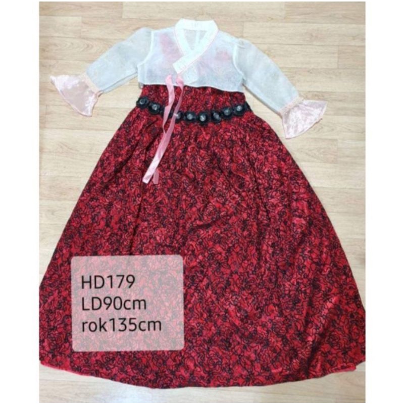 Hanbok korea wanita dewasa Hd179