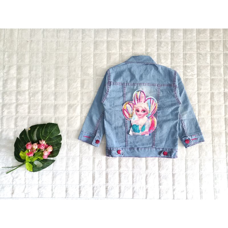 JAKET JEANS ANAK / JAKET LED ANAK