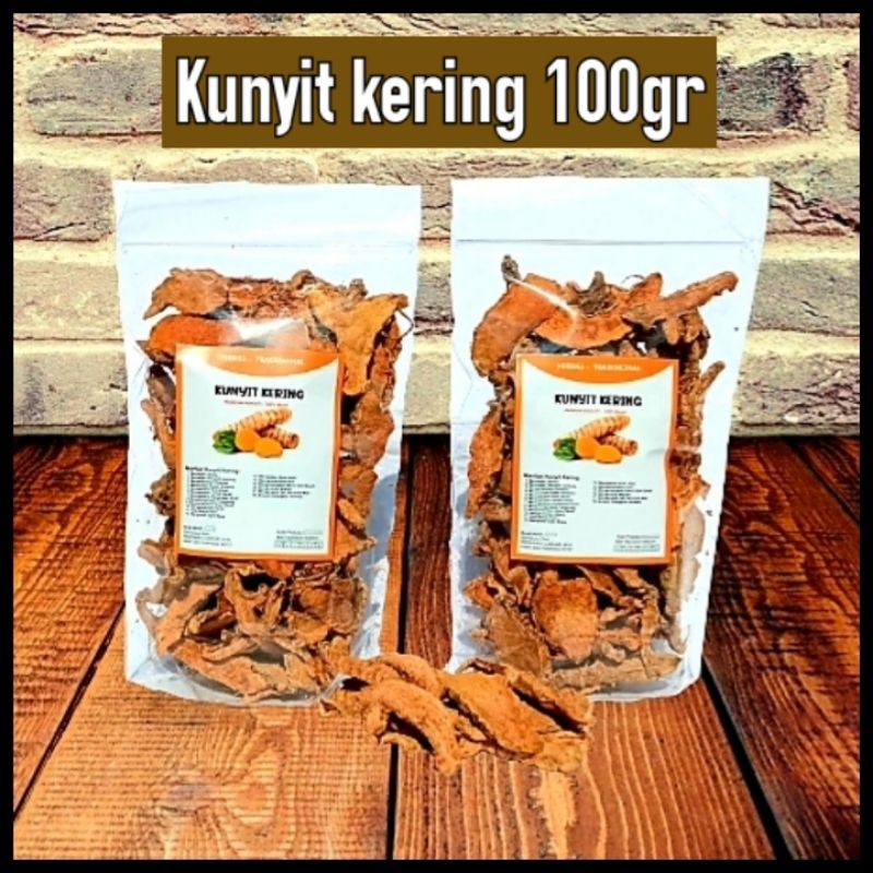 Kunyit kering 100gr