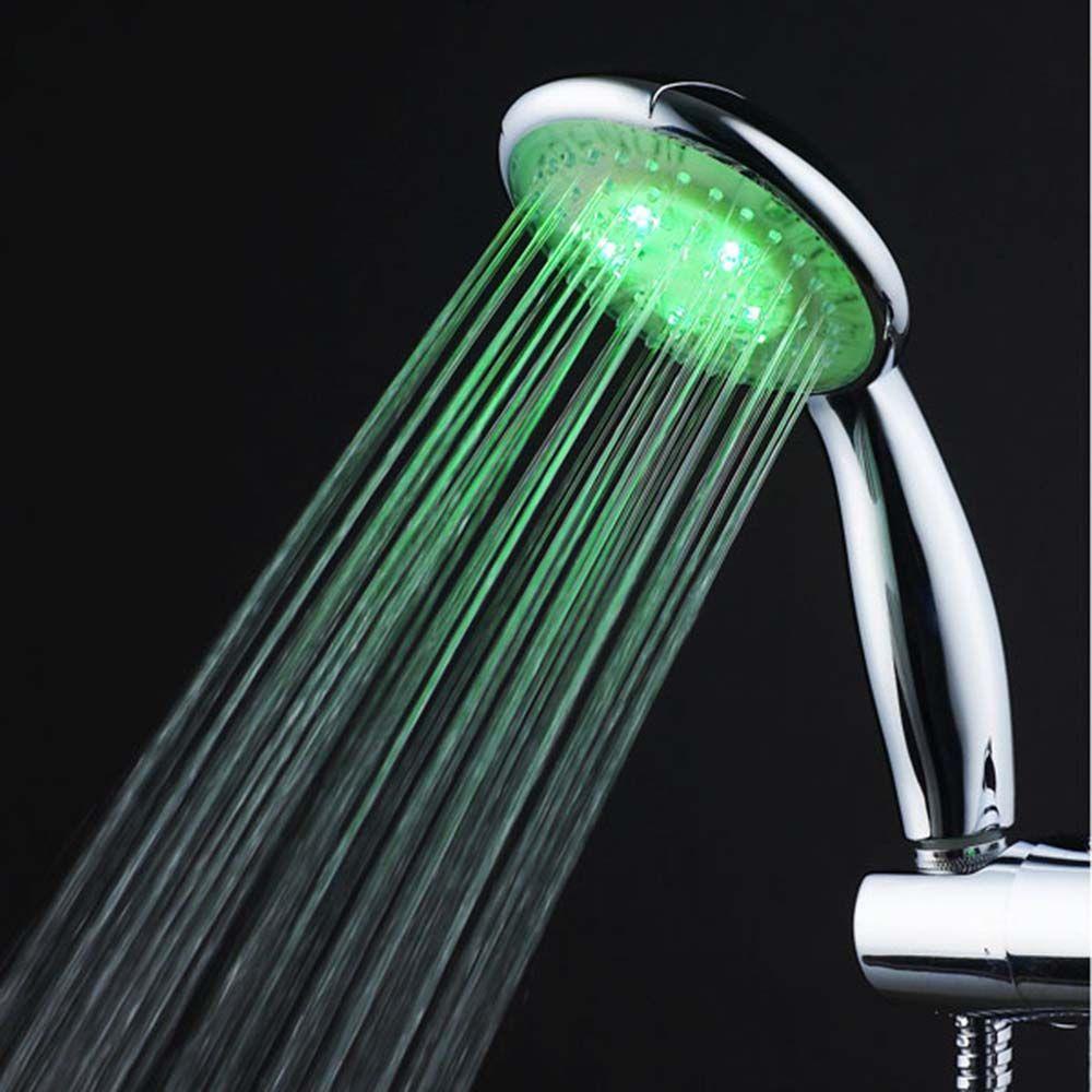 [Elegan] Kepala Shower SPA LED Hemat Tekanan Air Boost Water Tap Handheld Mandi Shower Nozzle