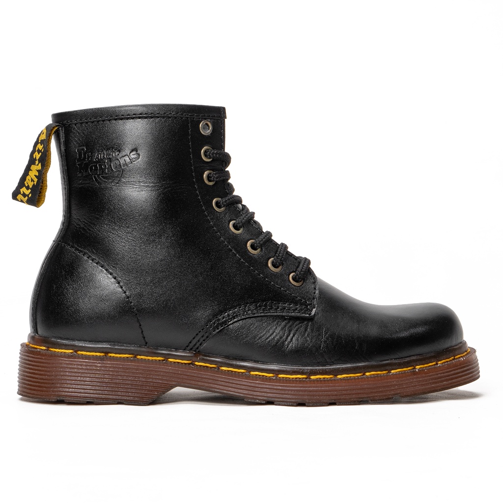 Sepatu Boot Pria Boots Casual Kulit Asli Docmart Like Dr Martens 1080