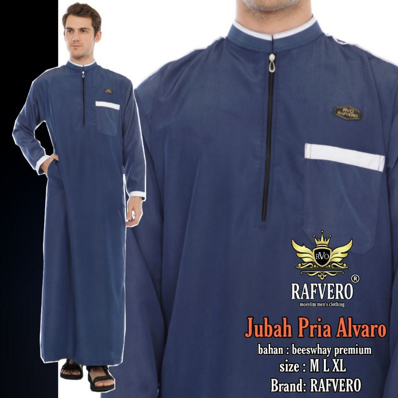 Gamis Jubah Pria Alvaro