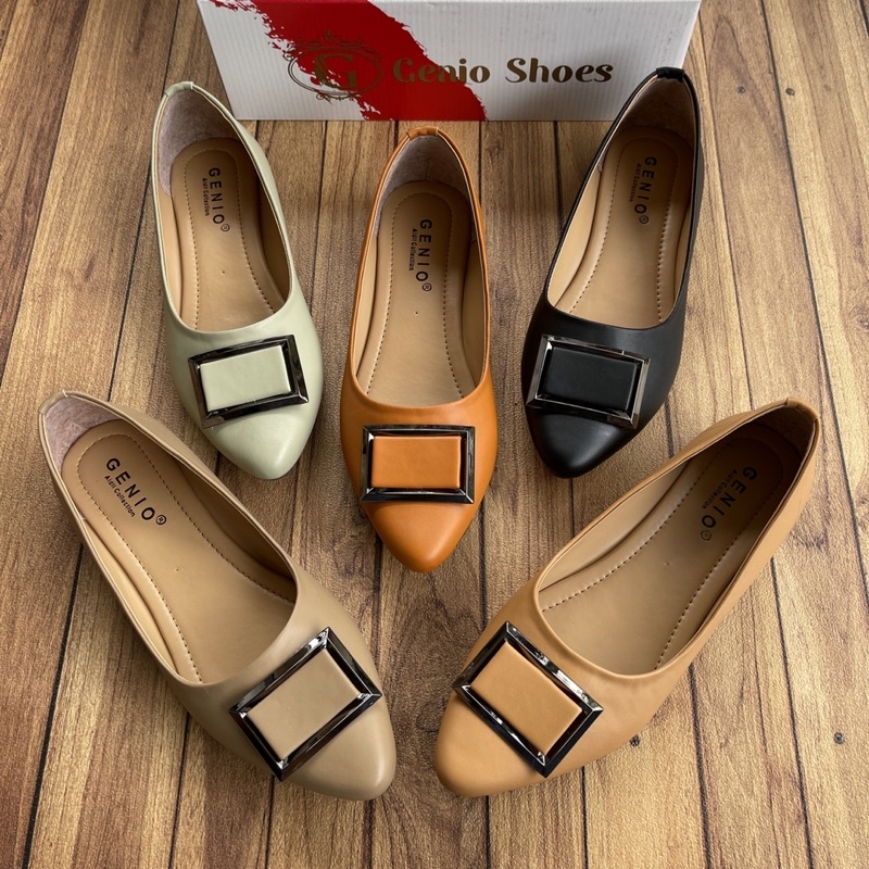 FLAT SHOES SEPATU FLAT WANITA ZA 66 GENIO