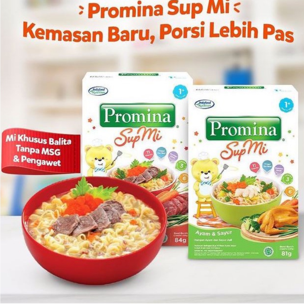 PROMINA SUP MI - MAKANAN BAYI MI KHUSUS BALITA mie organic