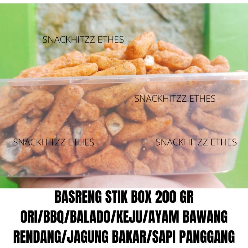 

BASRENG PEDAS BASRENG STIK PEDAS BOX 200 GR