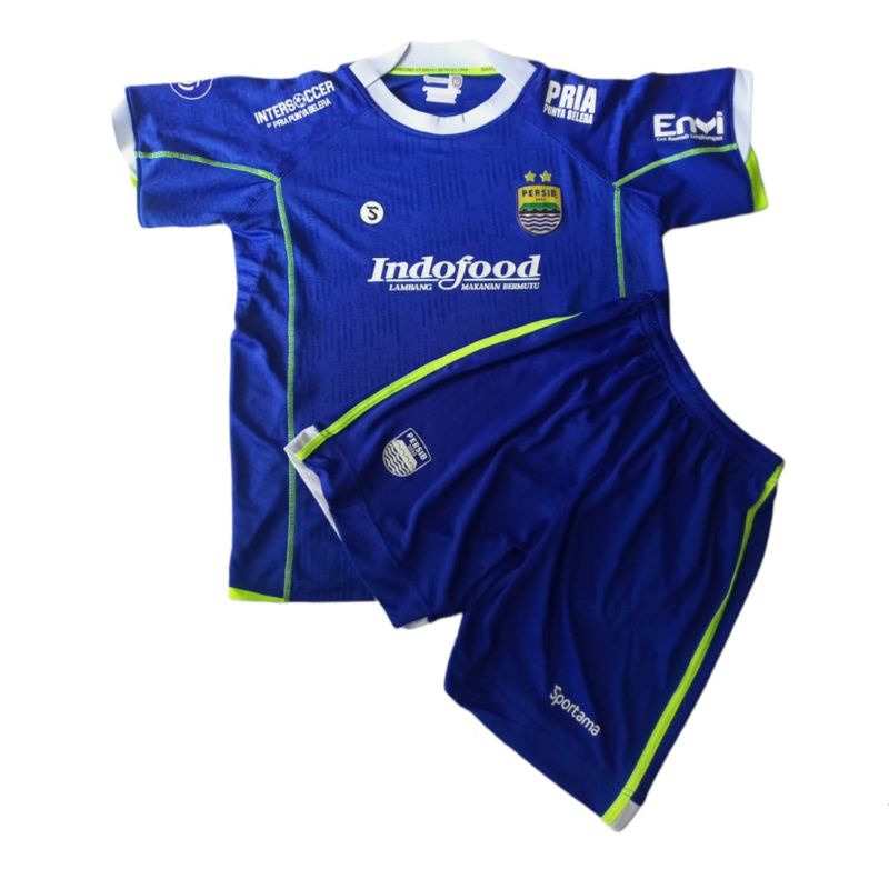 JERSEY PERSIB  SETELAN ANAK/KIDS NEW SEASON PLUS NAMA NOMOR/TANPA NAMA NOMOR