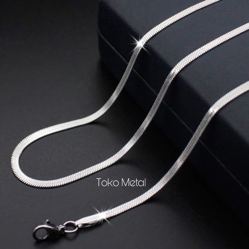 [COD] kalung titanium antikarat model korean stayle buat pria dan wanita