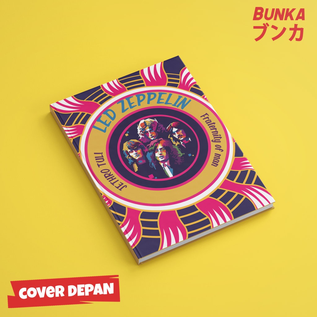 

Notebook Band Led Zeppelin Member 2 Hardcover A5 Buku Tulis Catatan Notes Agenda Planner Jurnal