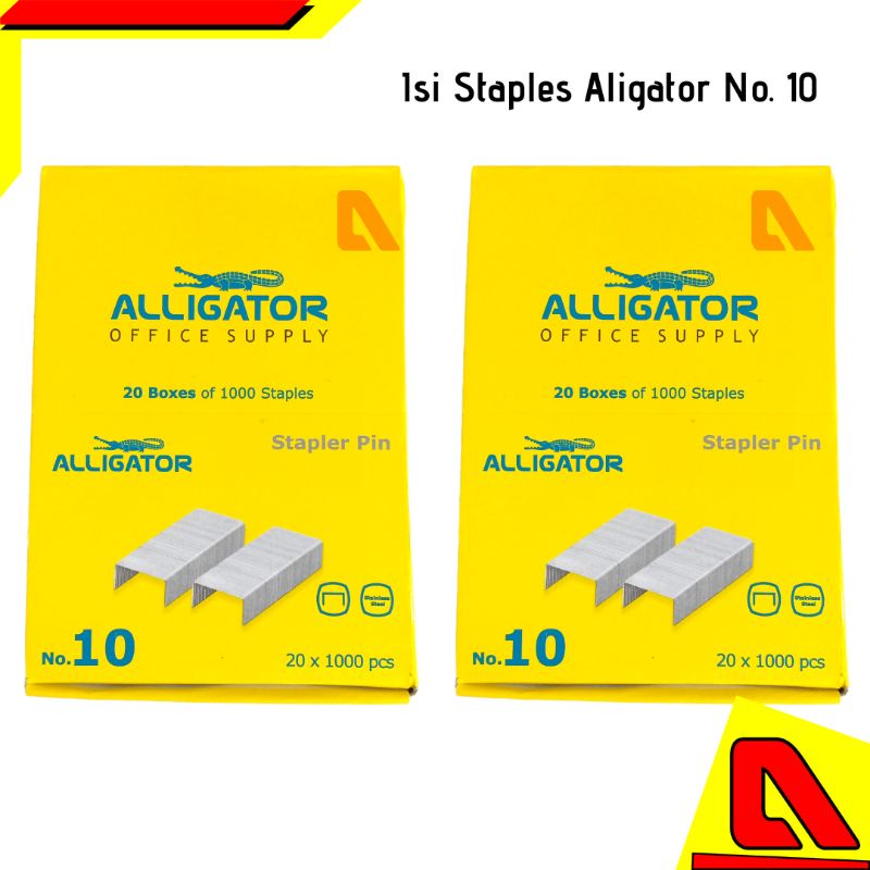 

Isi Staples All2igator Refil Staples Alligator HD-10