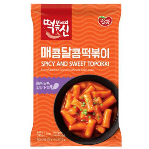 

Dongwon Spicy And Sweet Topokki 240gram*