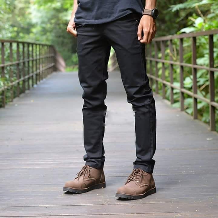 Sz 28-34 Celana Pria GANTLEMEN BOY Normal Size ARM Man Sobek Bikers Wisker Distro Softjeans Melar