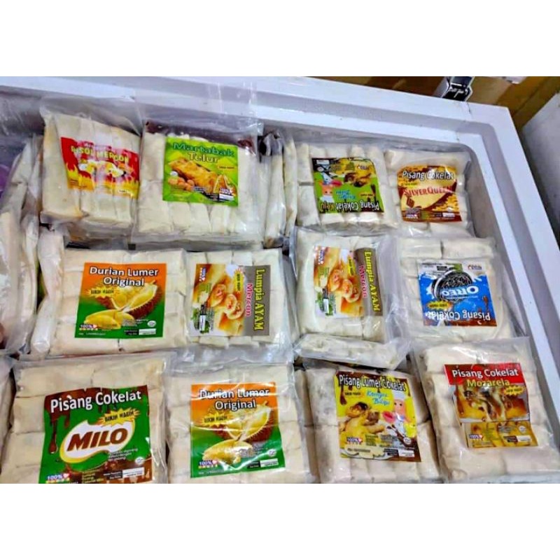 

pisang coklat lumer isi 10 pcs / piscok
