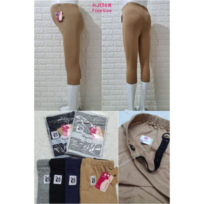 LEGGING HAMIL 7/8 IMPORT /PREGGO LEGGING/LEGGING HAMIL PENDEK