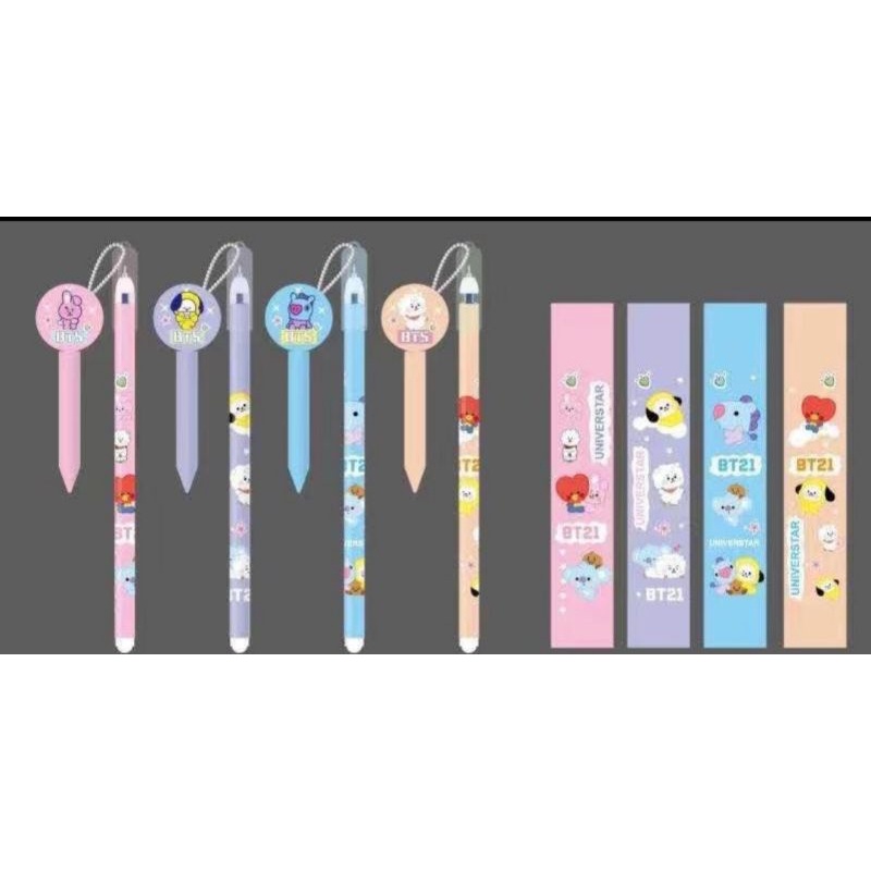 

pulpen BTS BT21 gantungan pen mini (1pcs)