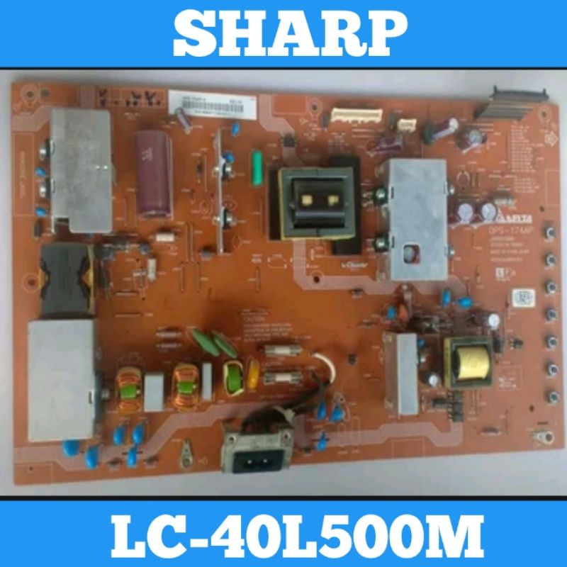 Power Supply SHARP LC-40L500M Psu SHARP LC40L500M Power Supply TV 40L500M Psu 40L500M Power Supply TV SHARP AQUOS