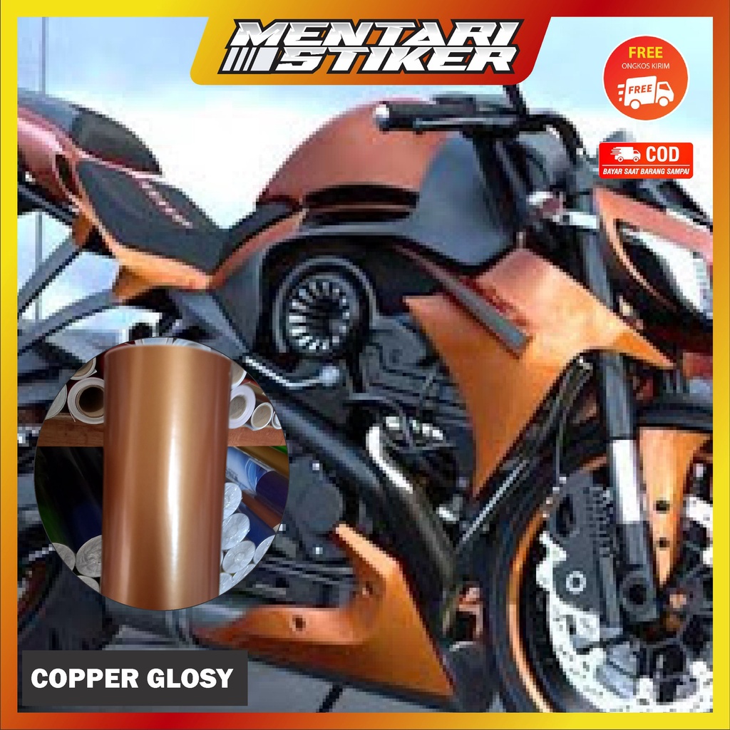 Stiker skotlet Profix Copper metalik  merk Profix