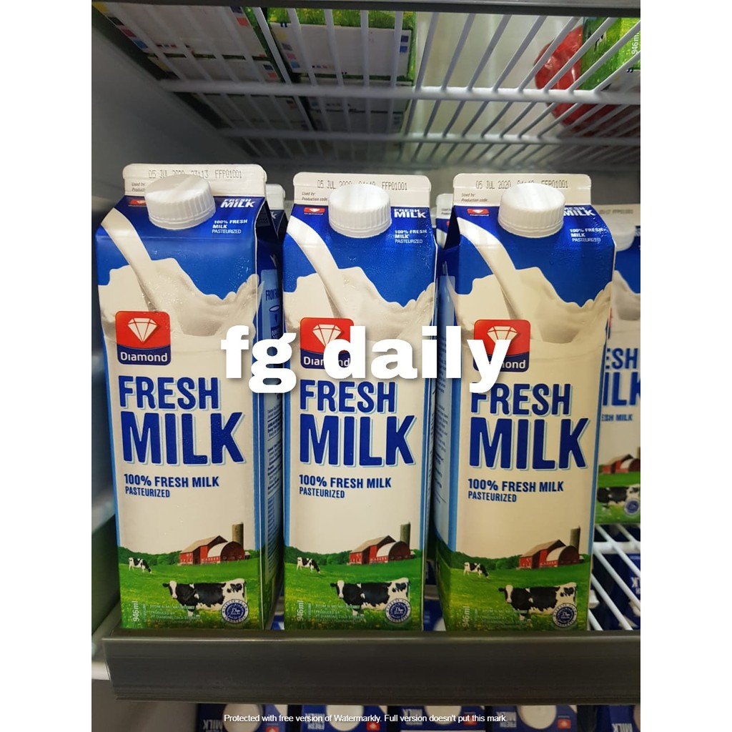

FRESH MILK SUSU SEGAR DIAMOND PER DUS ISI 12