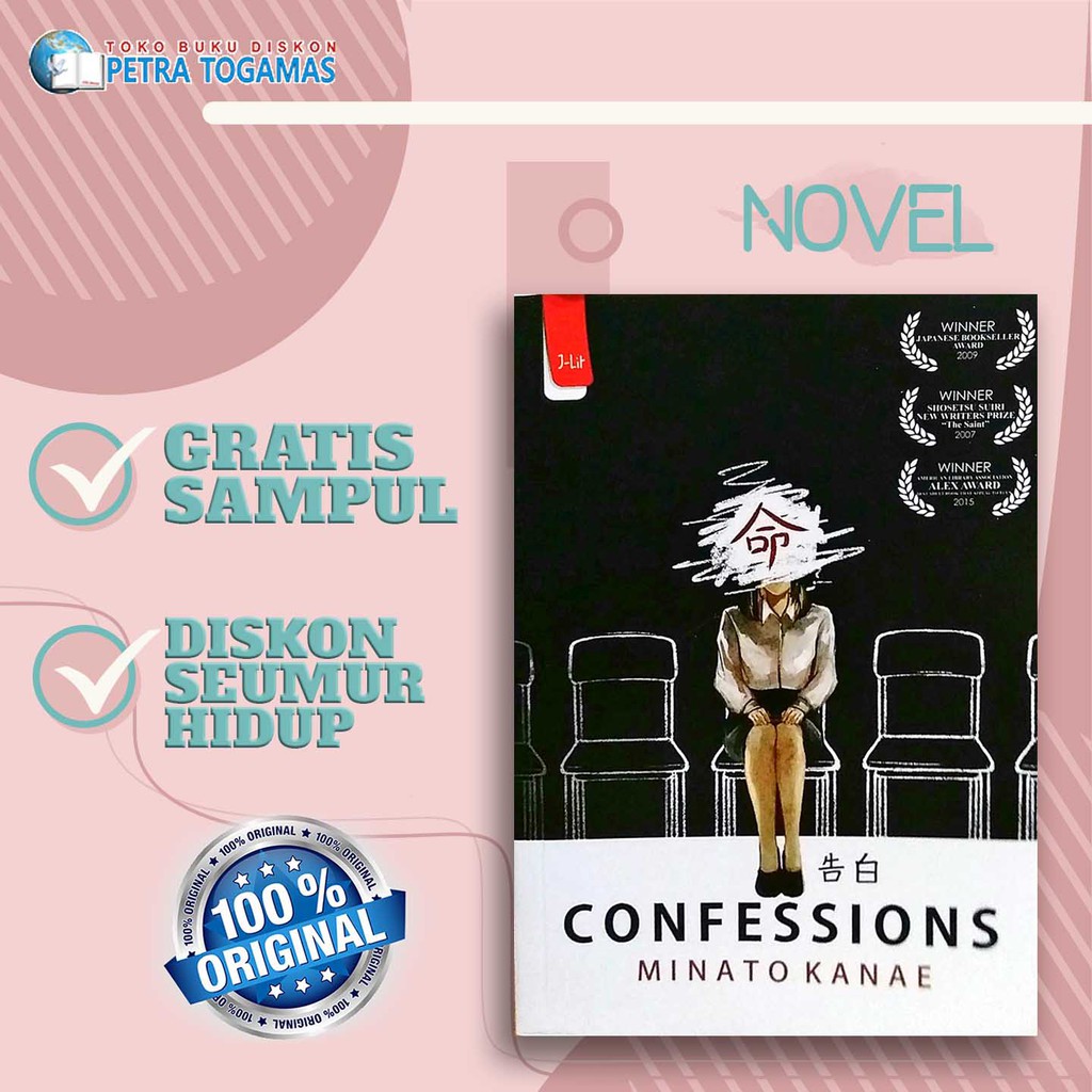 NOVEL CONFESSIONS / MINATO KANAE | Shopee Indonesia