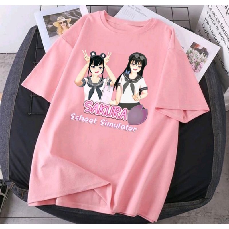 BAJU KAOS ANAK SAKURA SCHOOL SIMULATOR TERBARU Edisi TeuHese