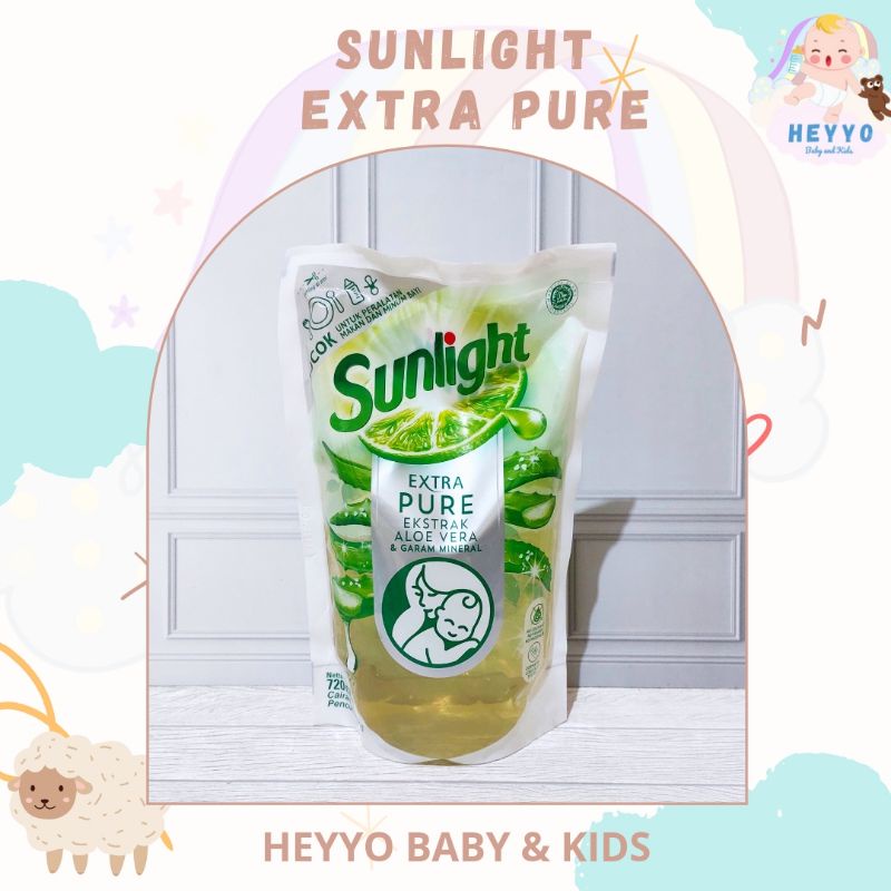 SUNLIGHT EXTRA PURE / PEMBERSIH BOTOL BAYI / SUNLIGHT
